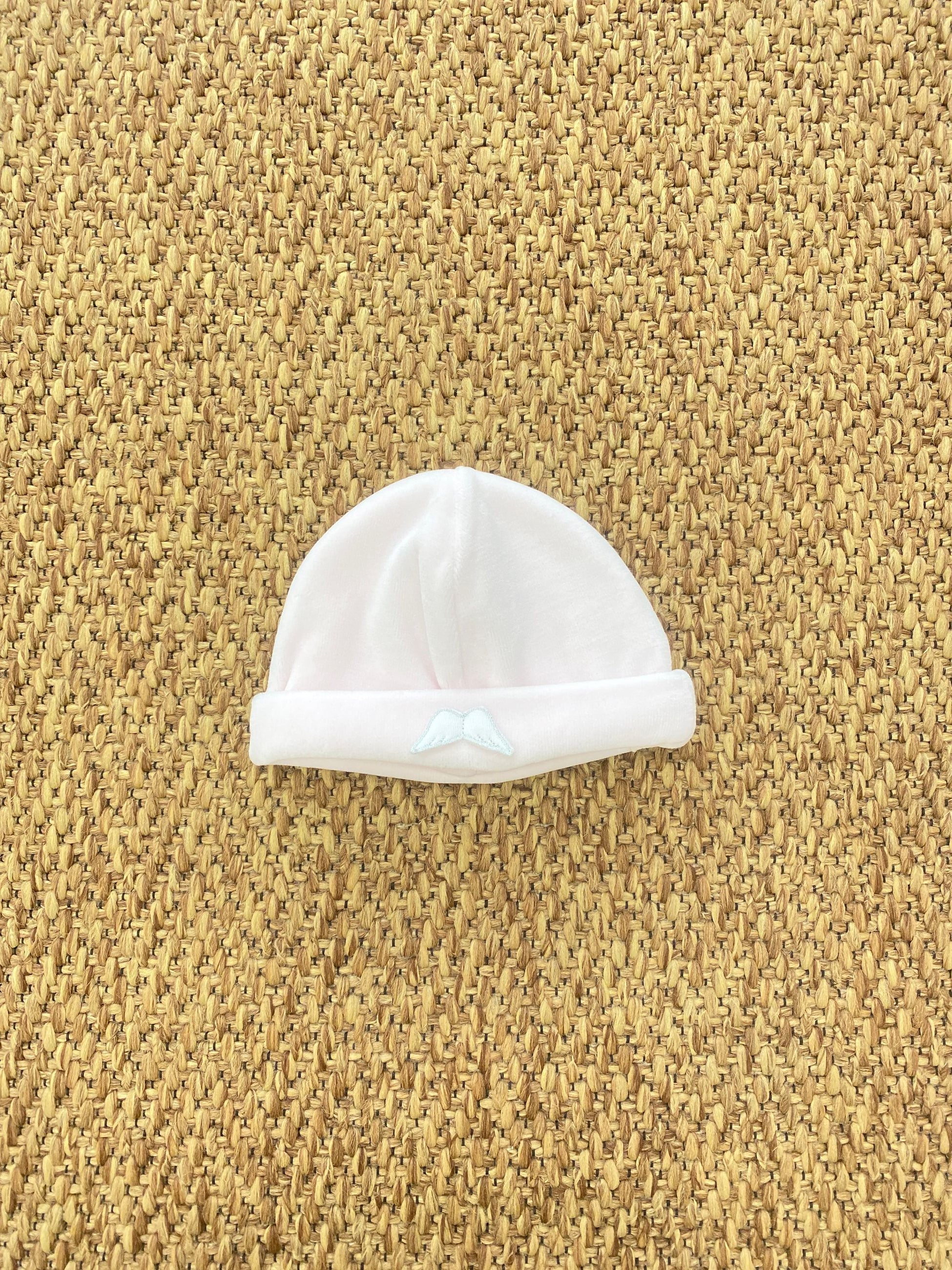 Cappellino neonati velluto ali Baby Gi