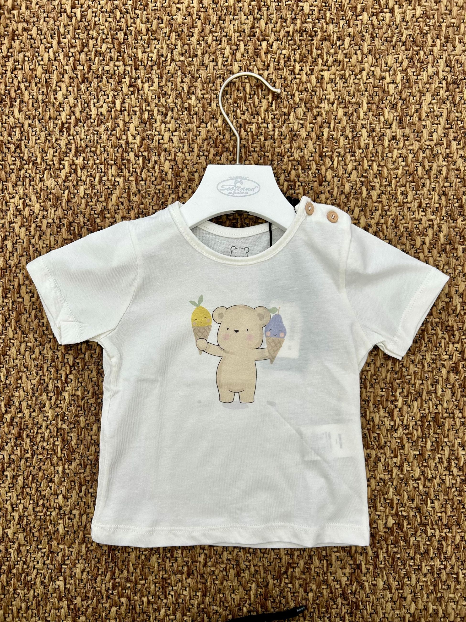 T-shirt bimbo orso cono AVentiQuattrore