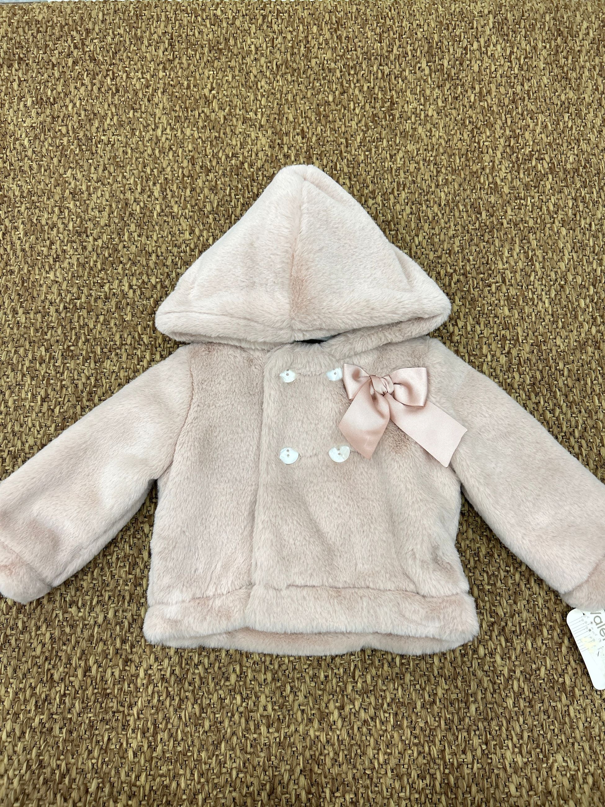 Pelliccia bimba con fiocco Valentina Bebes