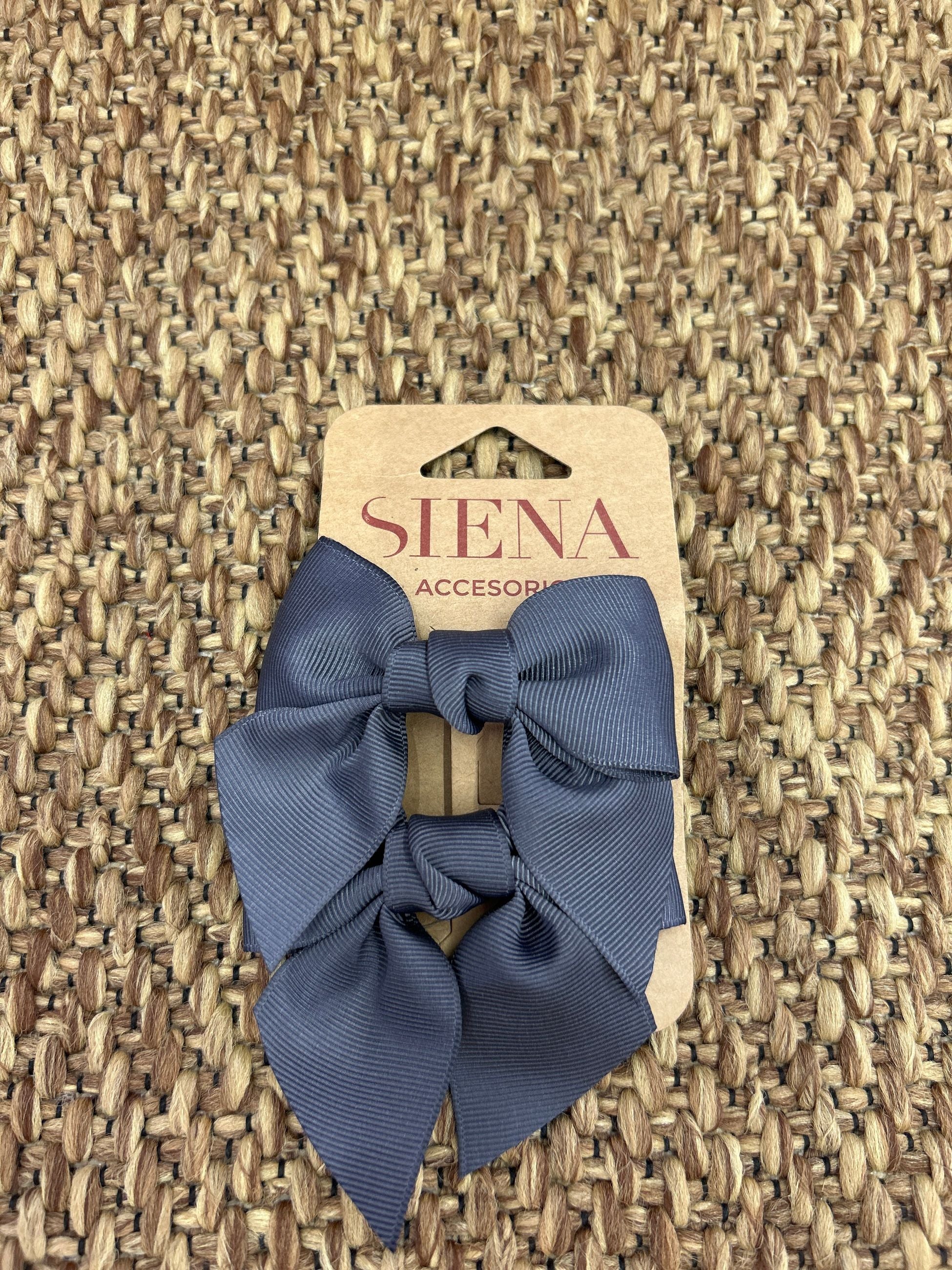 Molletta bimba con fiocchi Siena