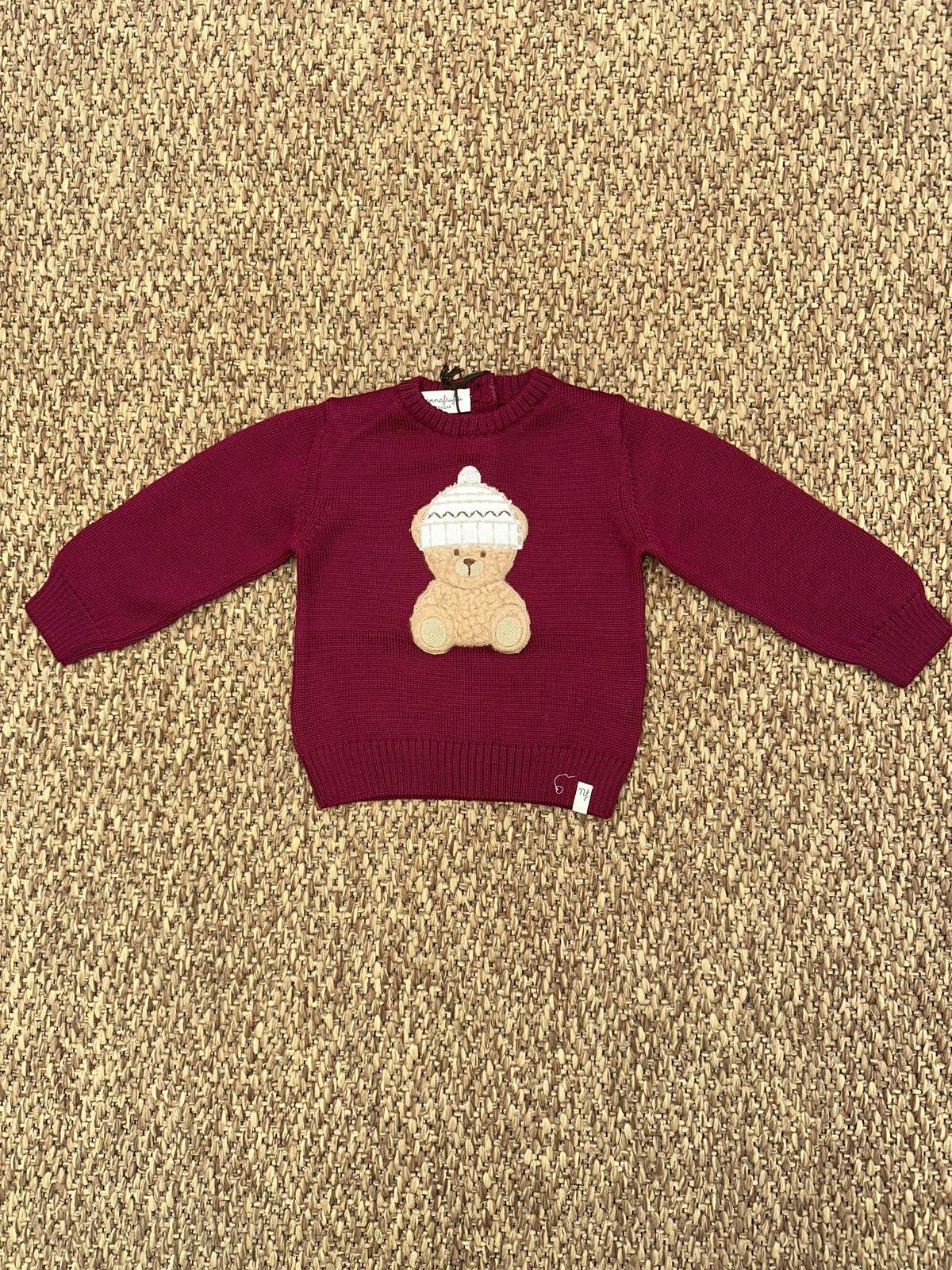 Maglioncino bambino orsacchiotto Nannafrufru