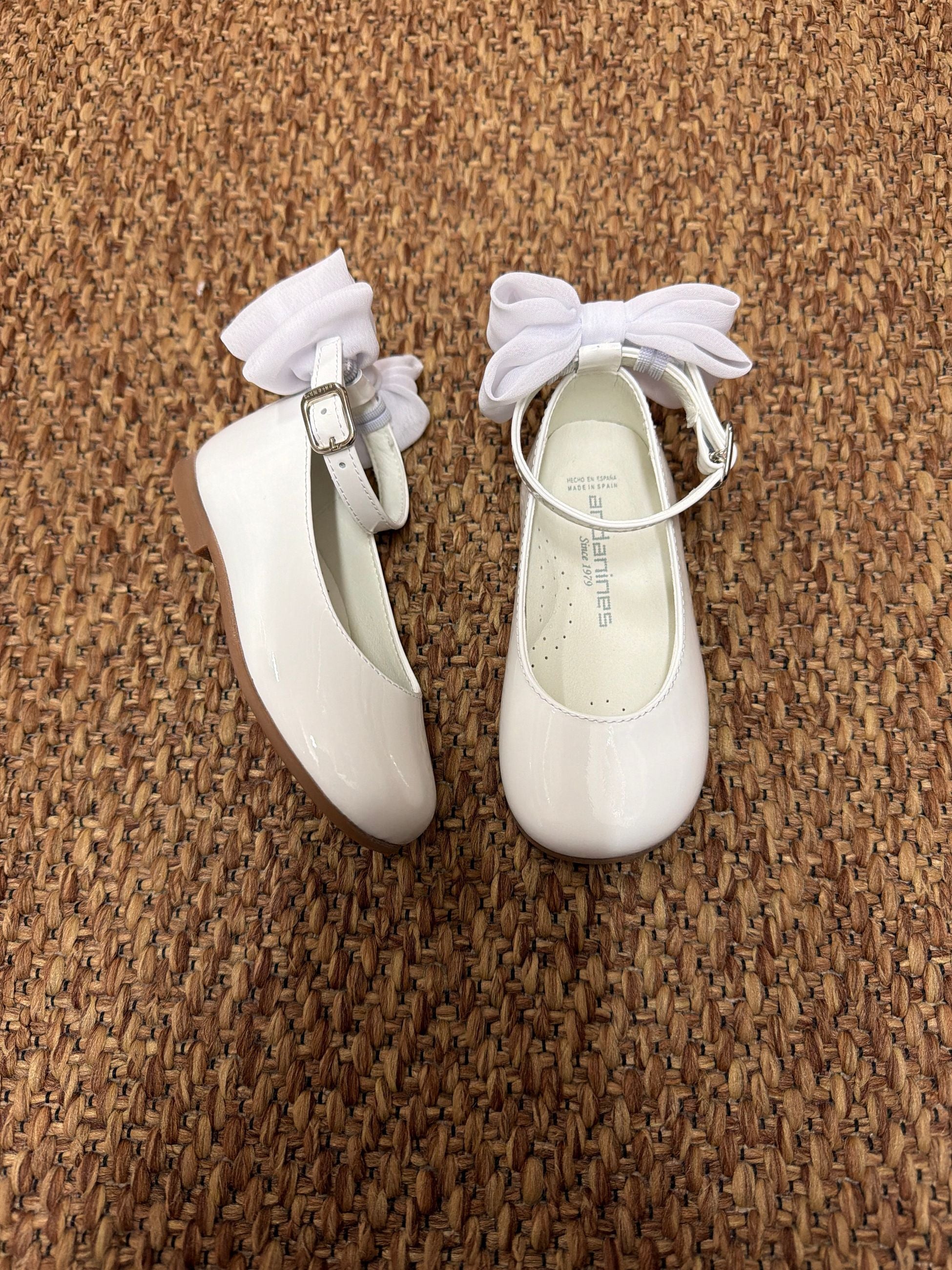 Scarpine bimba ballerina con fiocco sul cinturino Andanines