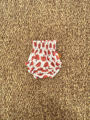 Culotte bambina arricciata a quadretti Cocote