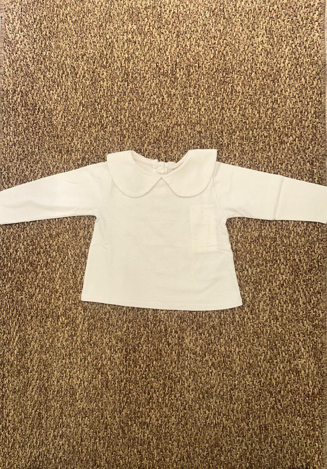 Maglia bambina collo Peter Pan Play Up