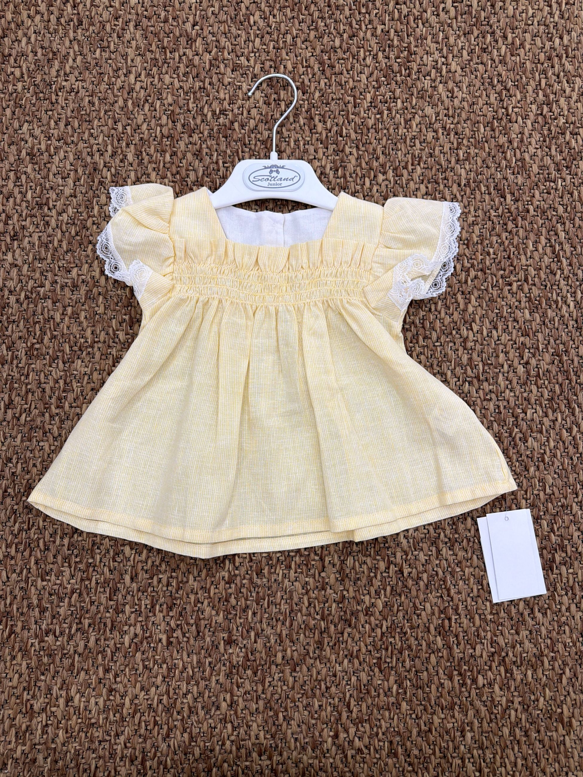 Abito bimba dettagli merletto Baby Vip