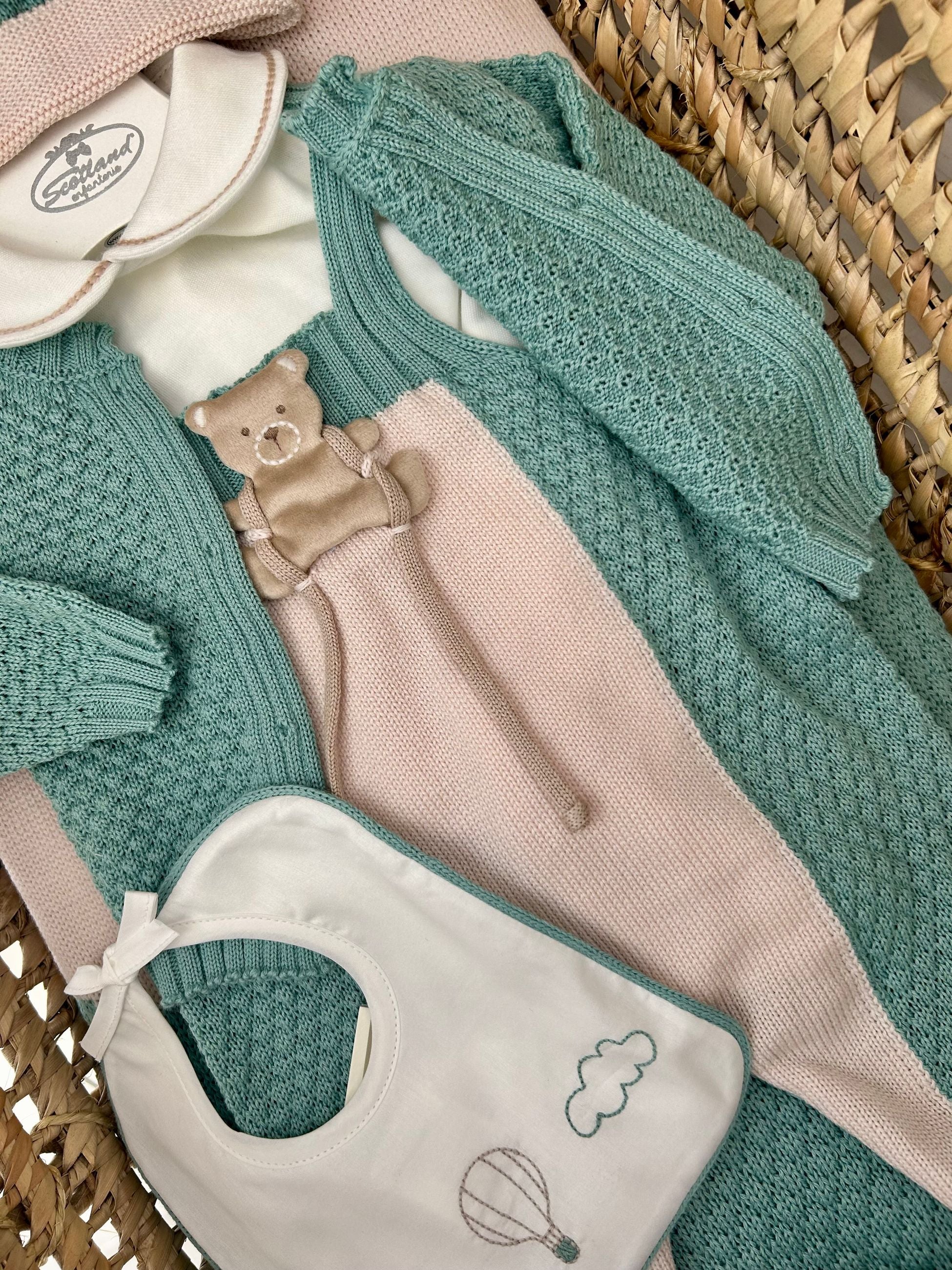 Completo neonati 3pz con orsetto Marlù