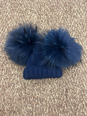 Cappellino bimbi lana pon pon Gio Higuamy