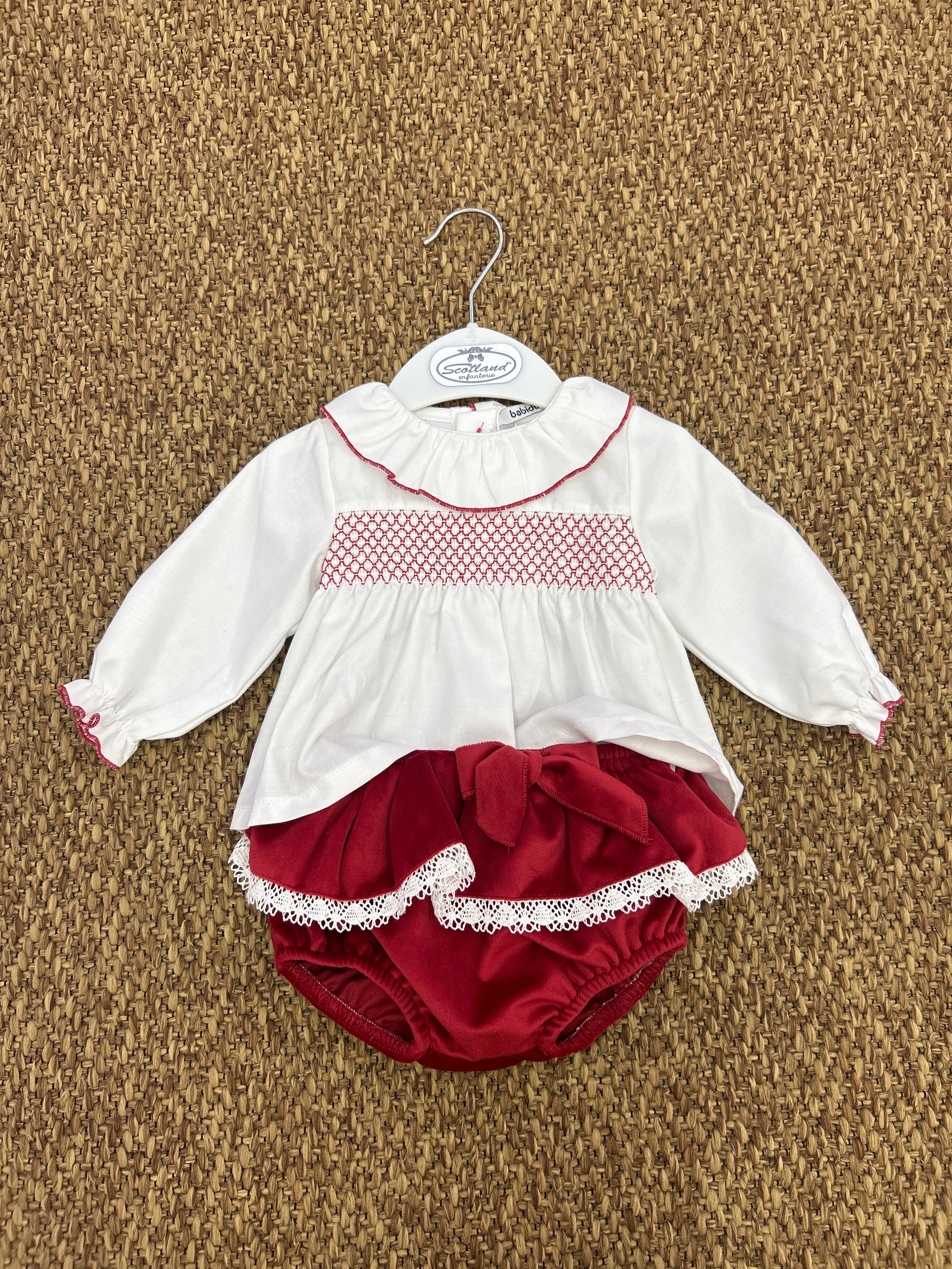 Completo camicia e culotte Babidu