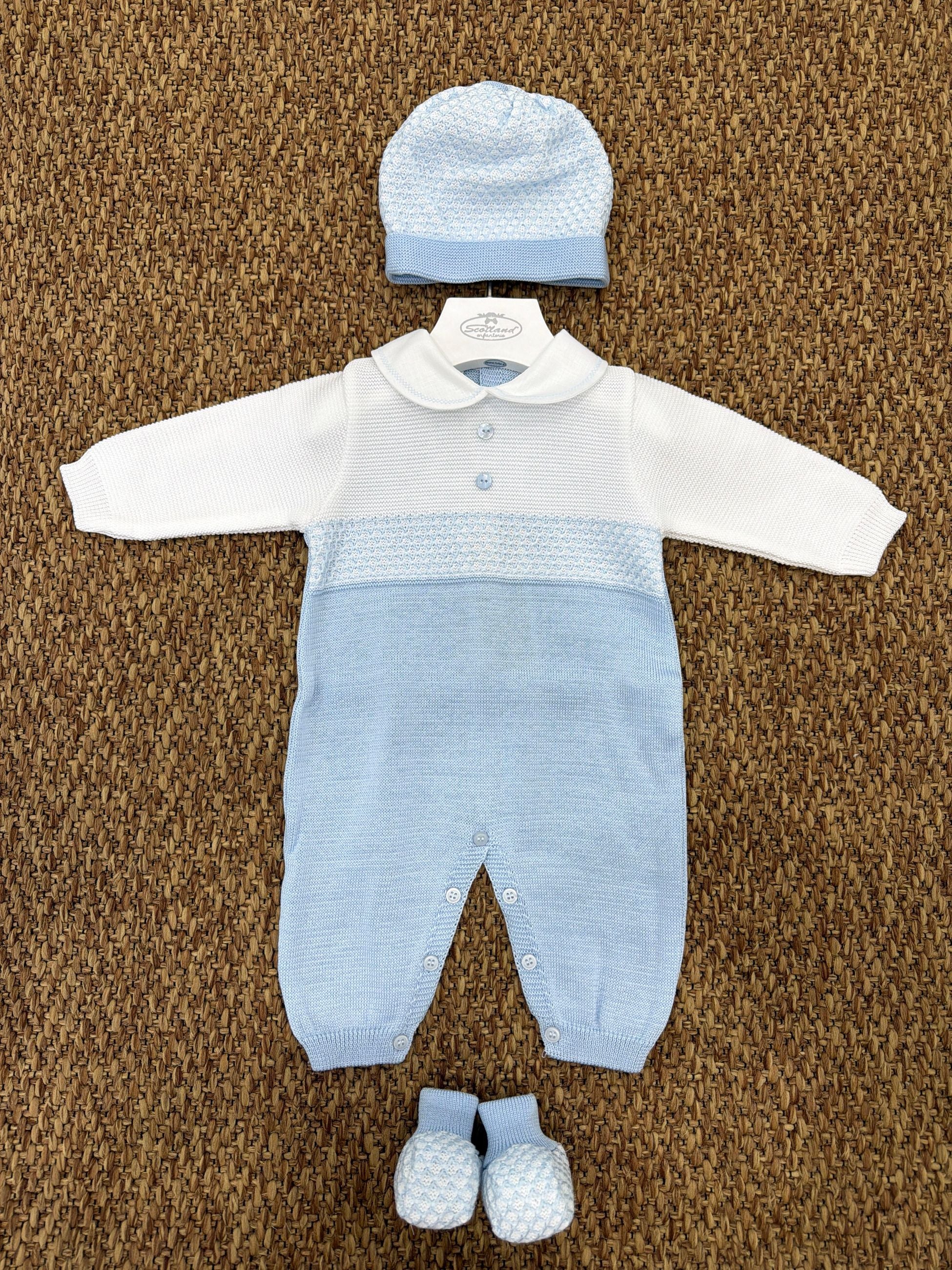 Tutina neonati con cappellino e babbucce Marlù