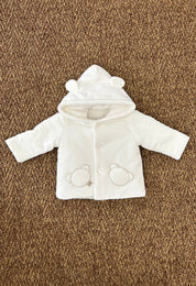 Cappottino bimbi cappuccio con orecchie Marlù