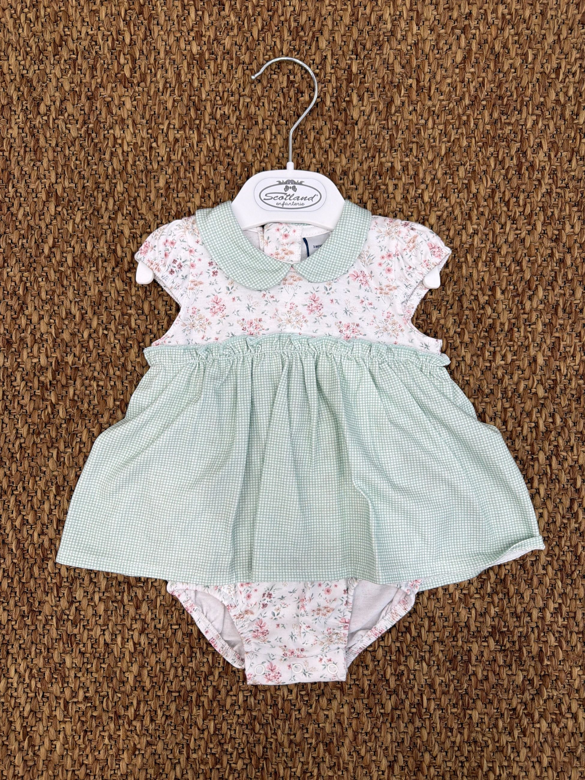 Pagliaccetto bambina a fiori Babidu