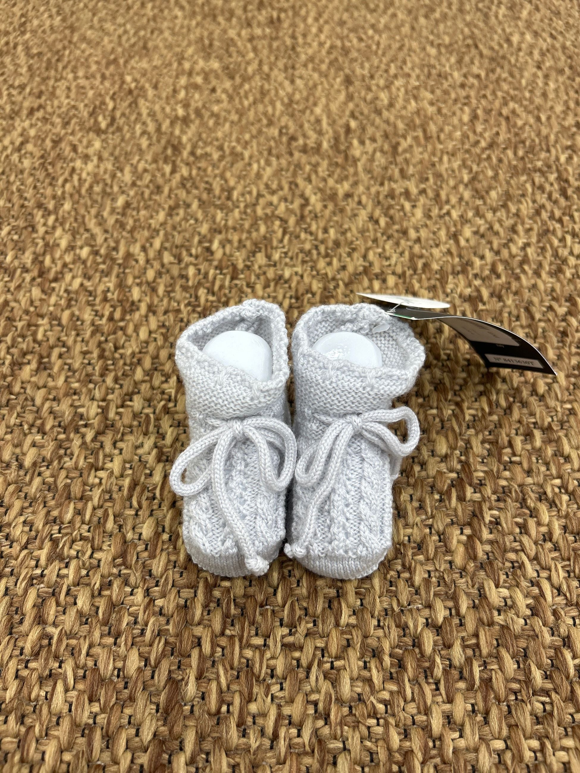 Babbucce neonati fiocchetto Martin Aranda