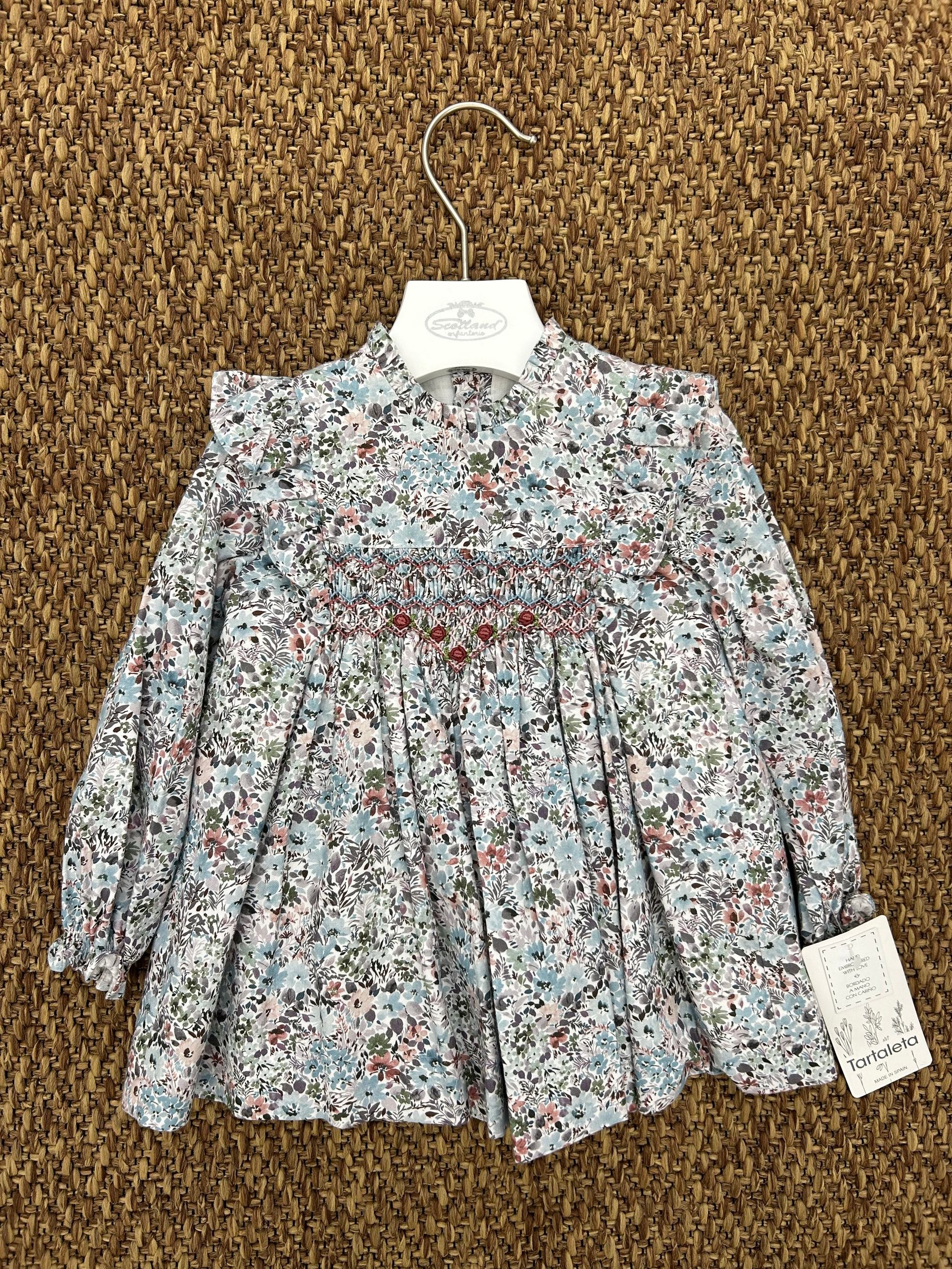 Completo bimba 2pz fiorato Tartaleta