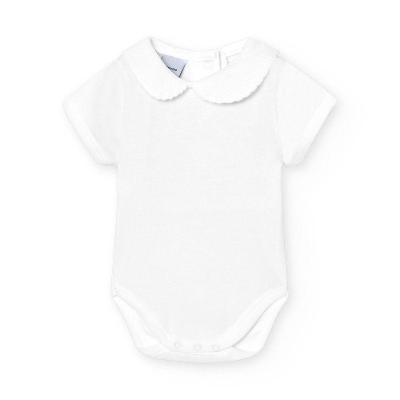 Body bimba colletto smerlato Babidu