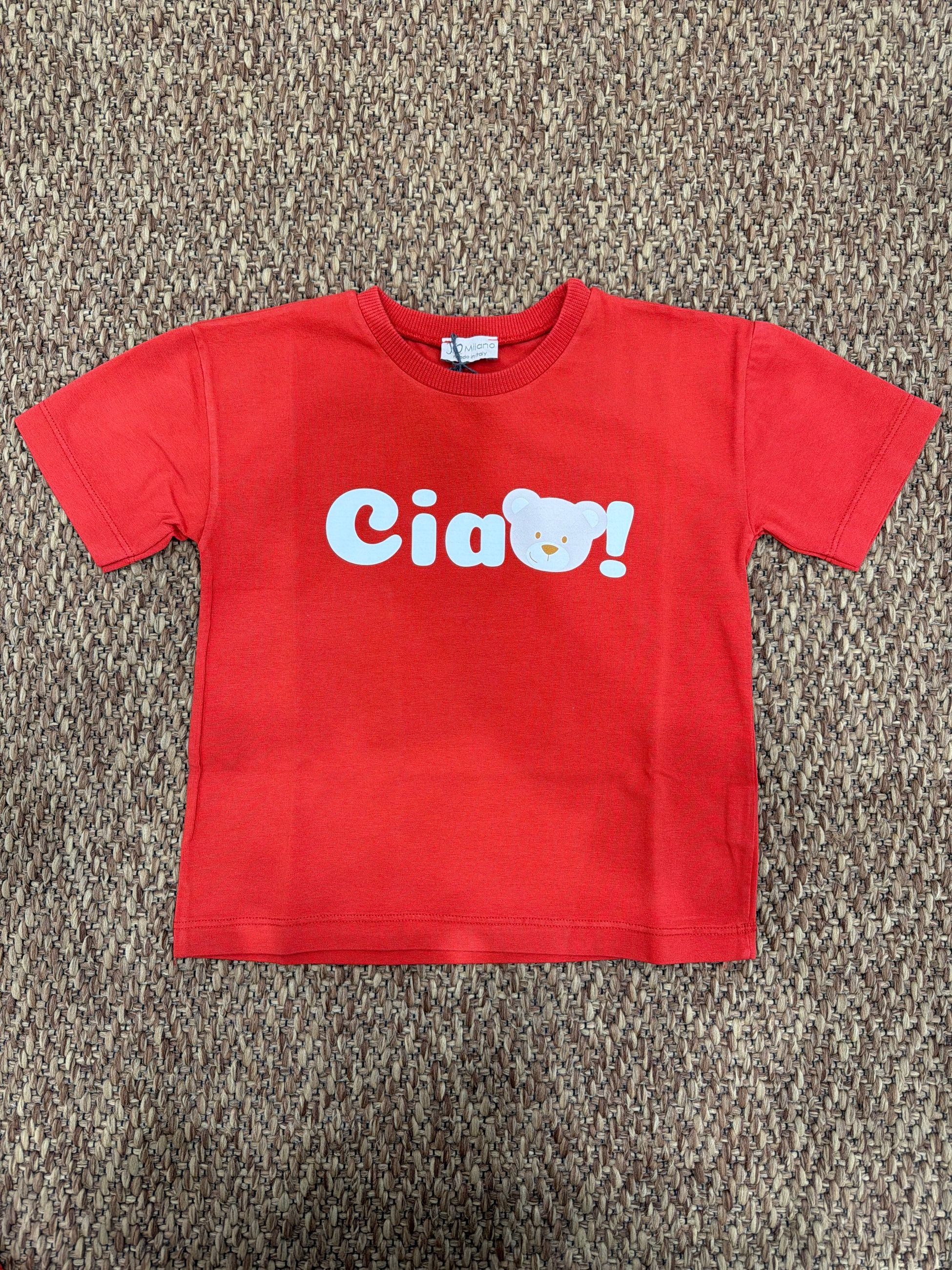 T-shirt bambino con orsacchiotto Jo Milano