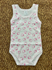 Body neonata con fantasia frutta Pappa e Latte