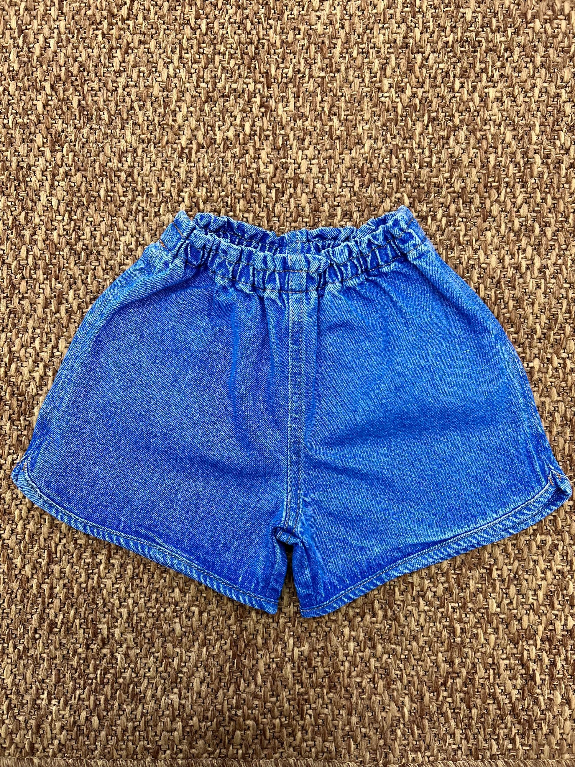 Short in denim blu Play Up