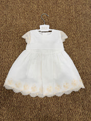 Abito bimba cerimonia con cuffia Paz Rodriguez