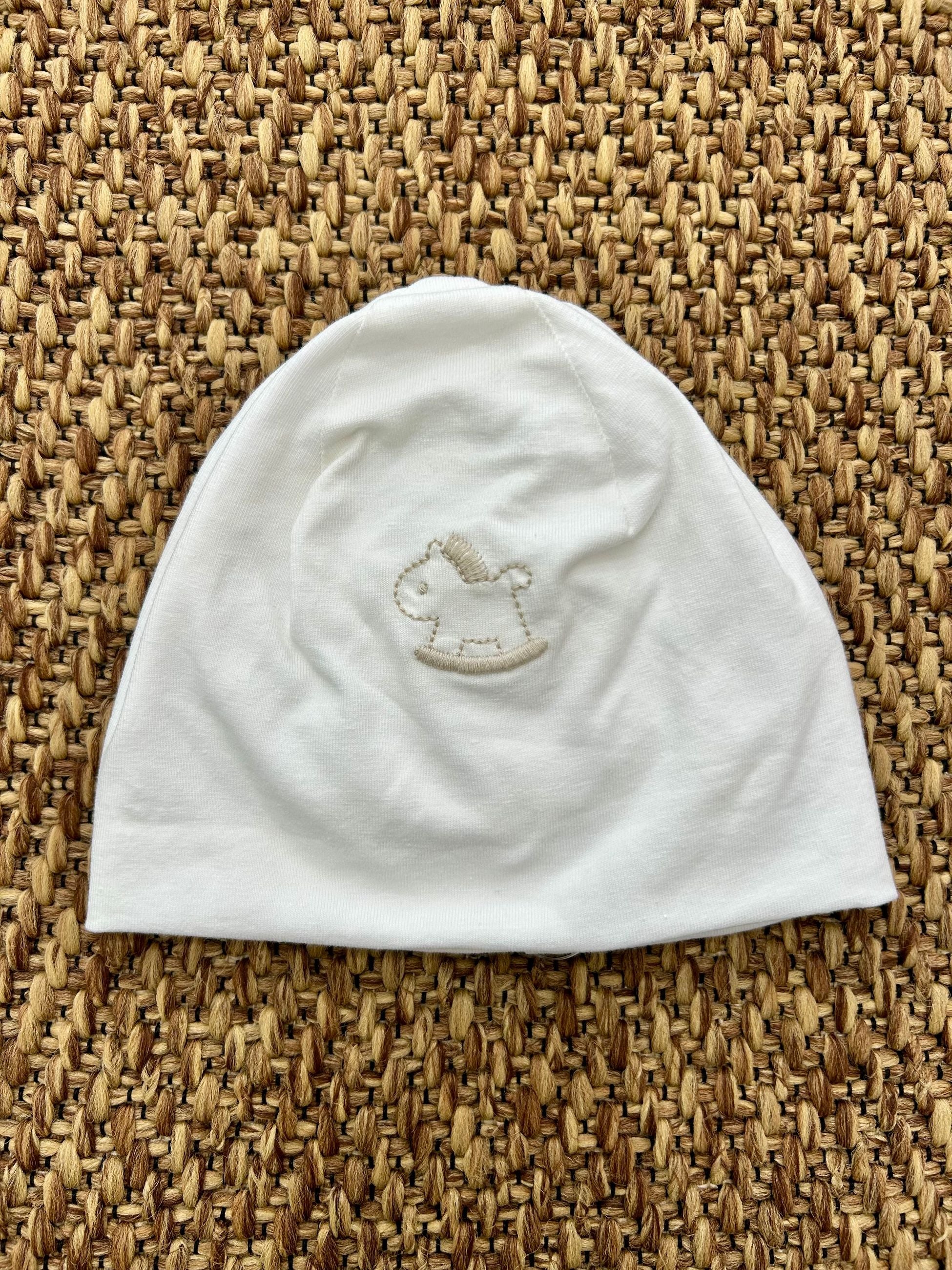 Cappellino neonati cavalluccio a dondolo Barcellino