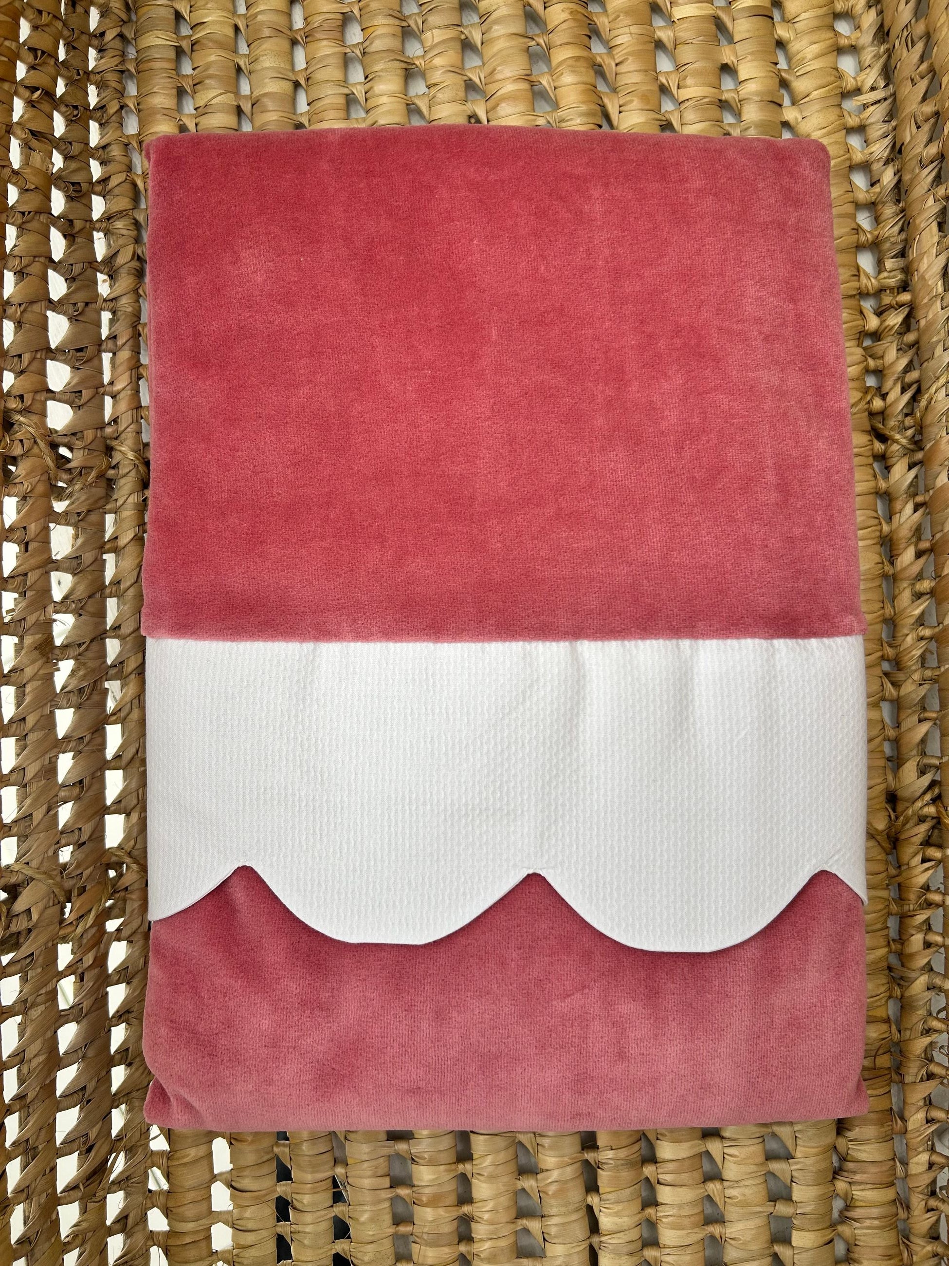 Coperta culla in ciniglia Pappa e Latte
