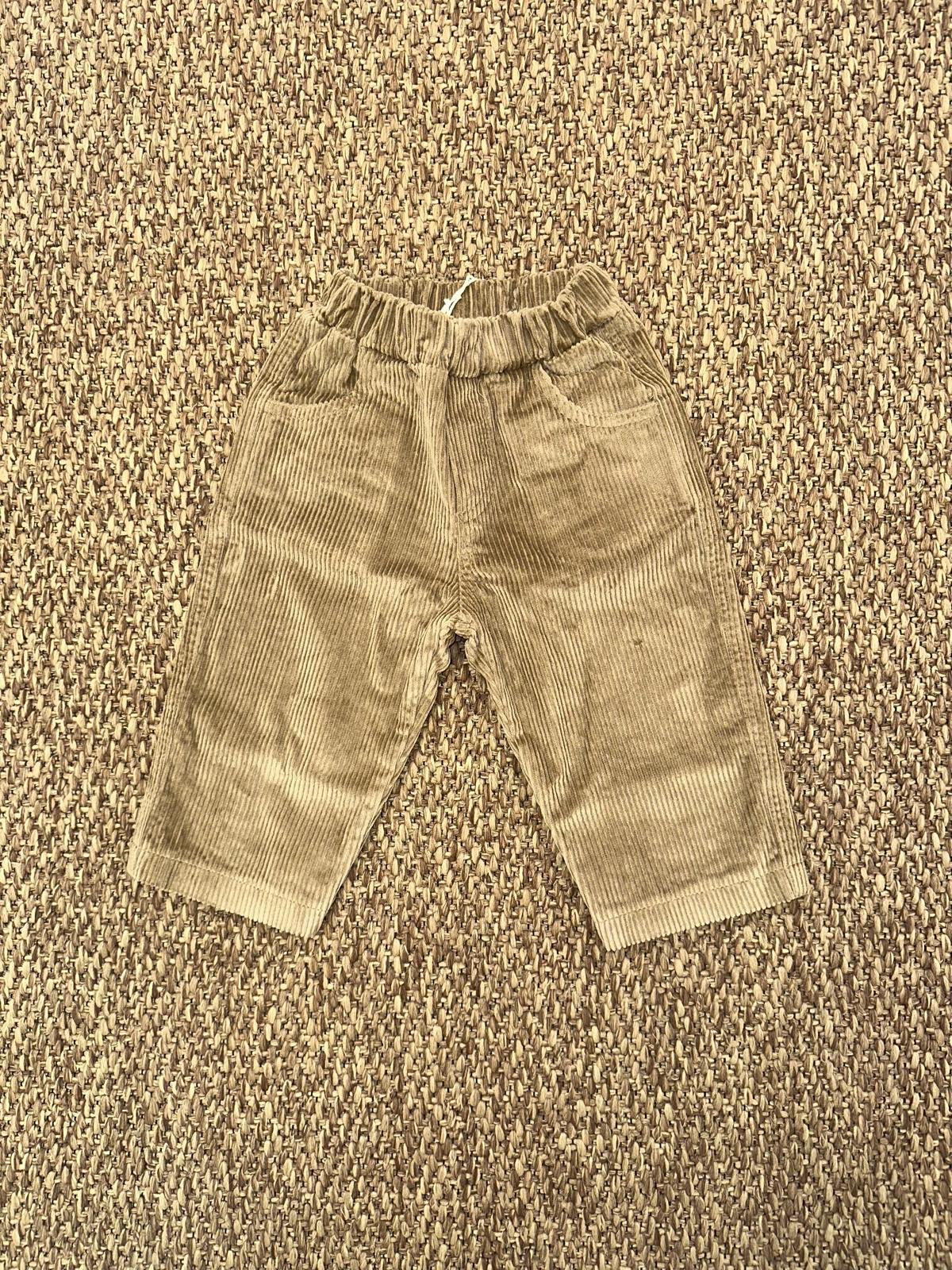 Pantalone bambino in ciniglia a costine Bloom