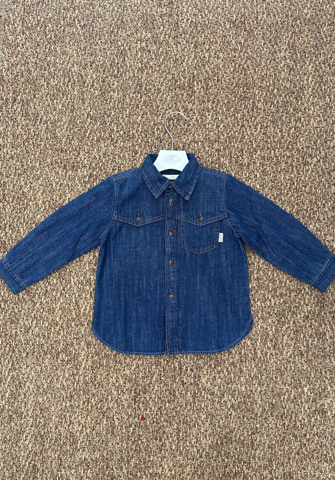 Camicia bambino in denim Zhoe & Tobiah
