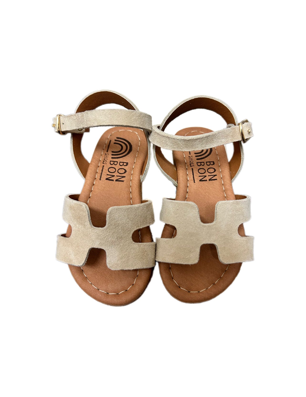 Sandali bimba in camoscio Bon Bon