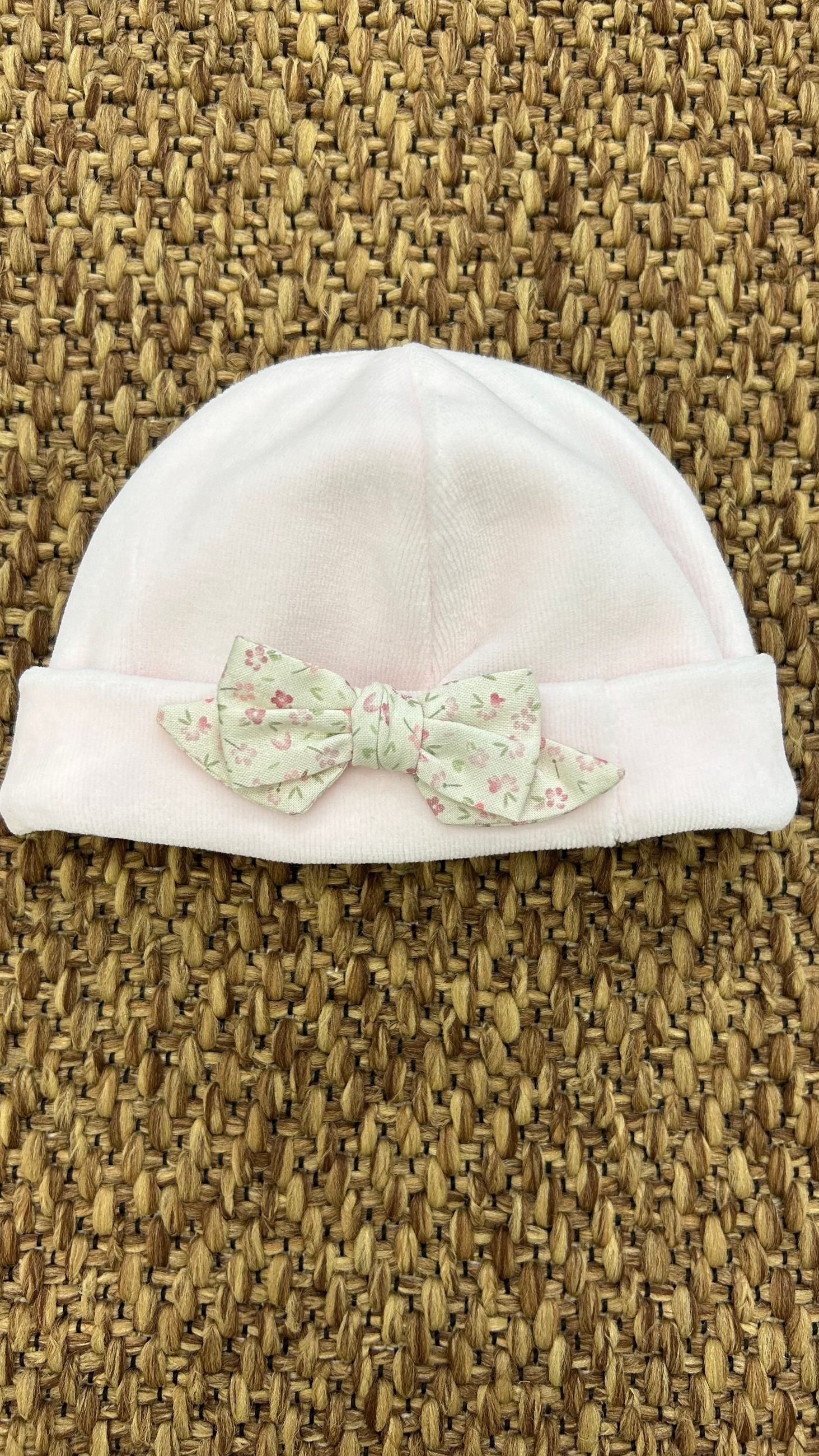 Cappellino neonata fiocchetto Baby Gi