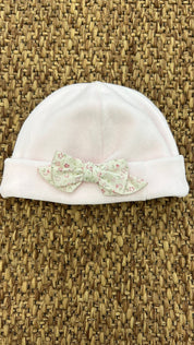 Cappellino neonata fiocchetto Baby Gi