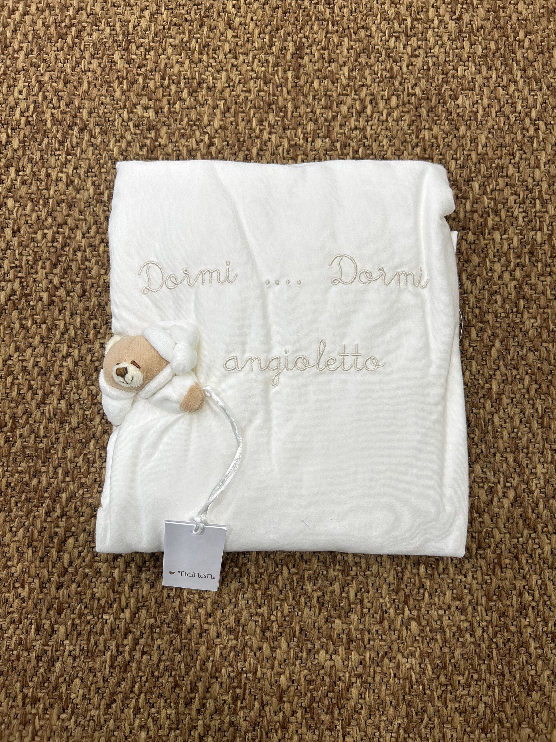 Coperta neonati con orsacchiotto Nanan