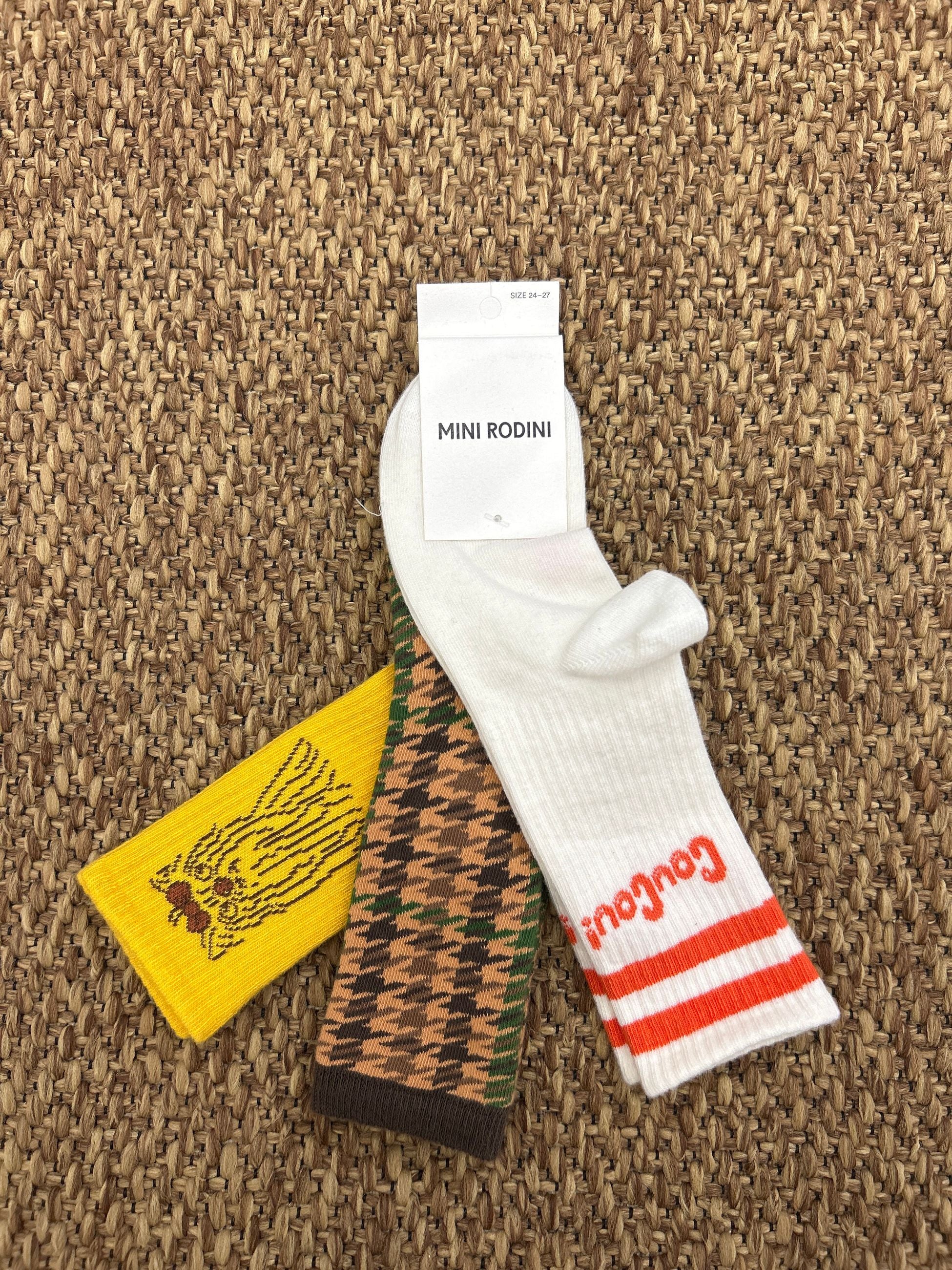 Calzini bimbi 3 pack fantasia Mini Rondini