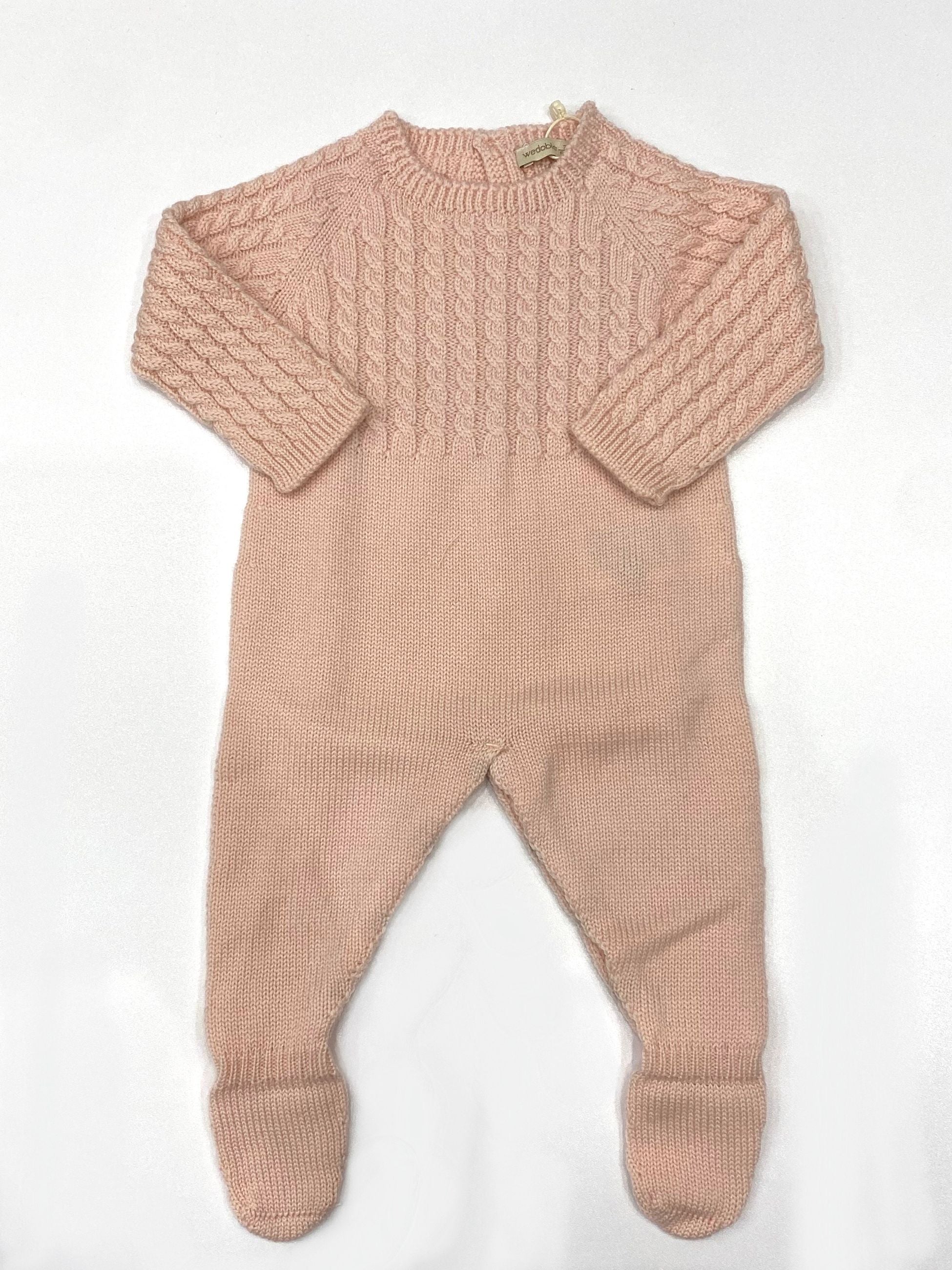 Tutina neonata fantasia treccia Wedoble