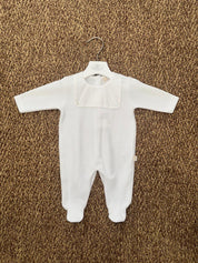 Tutina neonati collo finto bavaglino Baby Gi