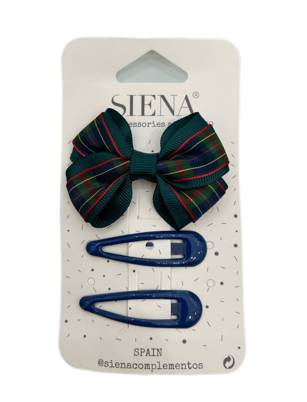 Set mollette bimba con fiocco Siena
