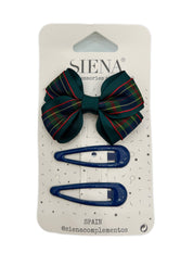 Set mollette bimba con fiocco Siena
