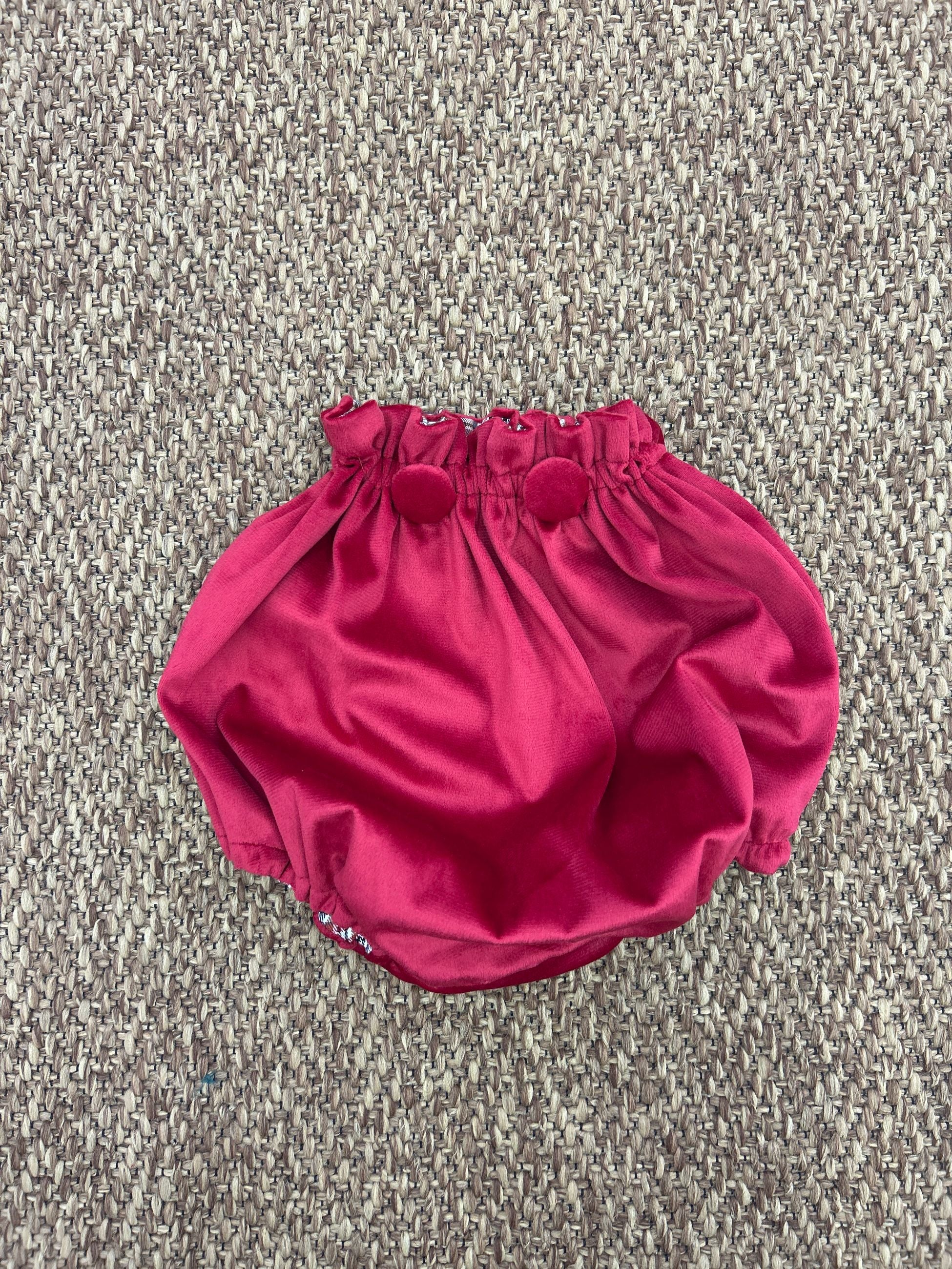 Culotte bimba in vellutino Enfant Made in Italy