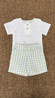Completo bimbo 2pz quadretti Jamiks Kids Fashion