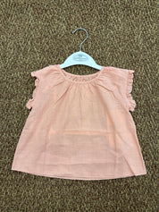 Blusa bambina manica rouches Play Up