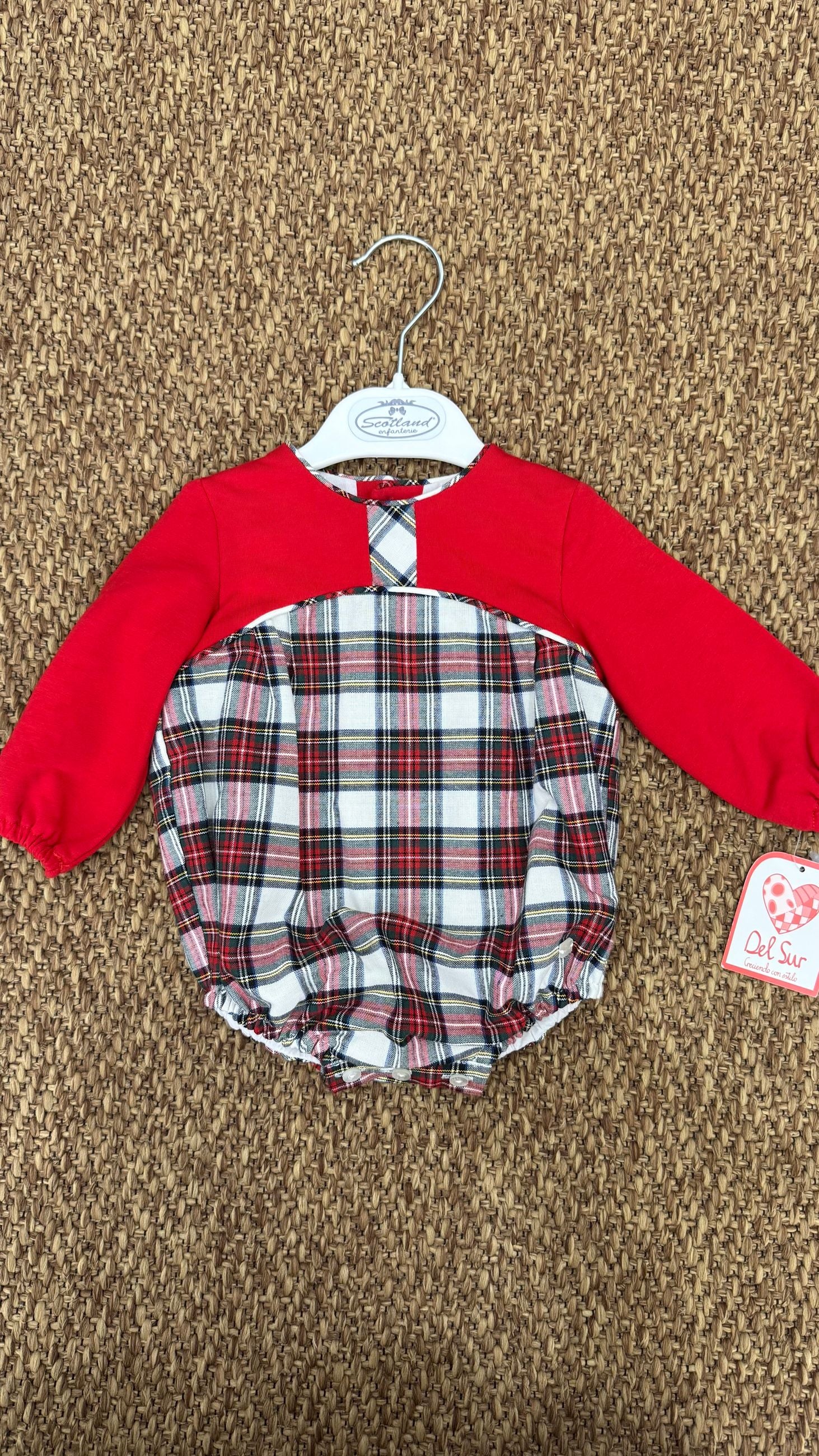 Pagliaccetto bimbi scozzese Del Sur