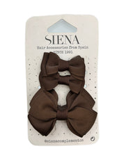 Set mollette bimba con fiocco tre grandezze Siena