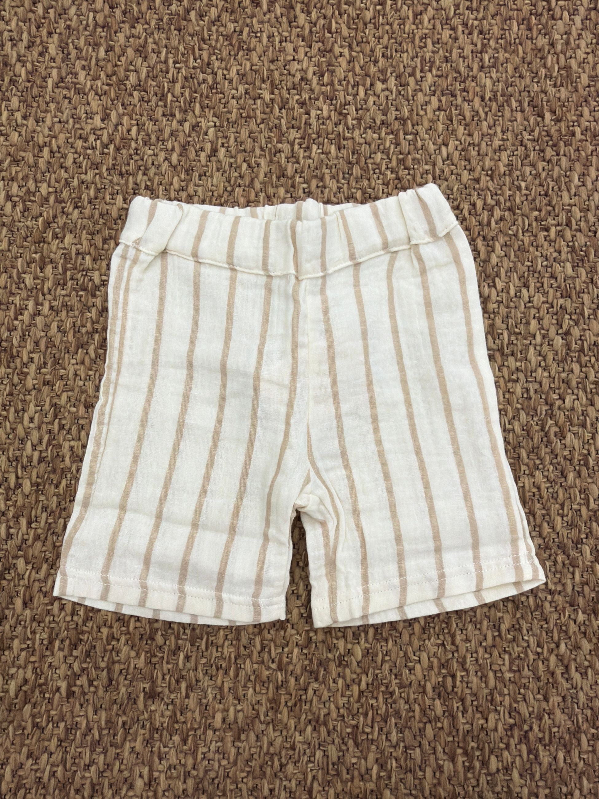 Shorts bambino a righe Baby Vip