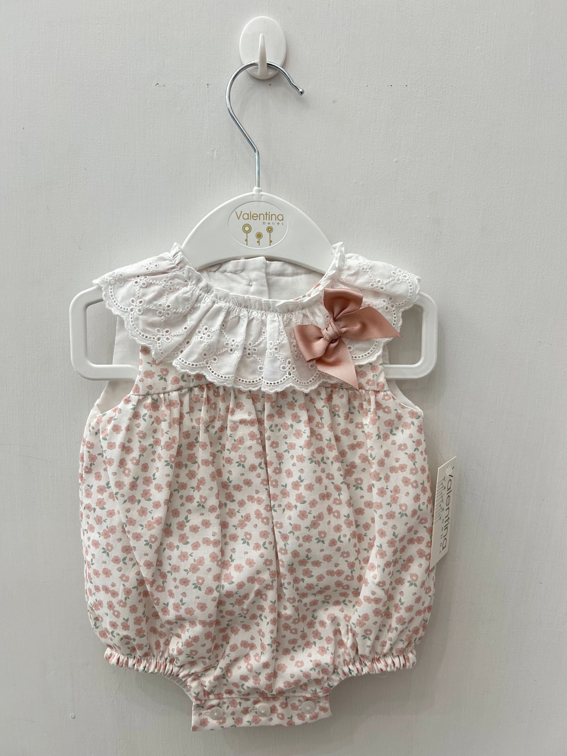 Pagliaccetto bimba fantasia floreale Valentina Bebes