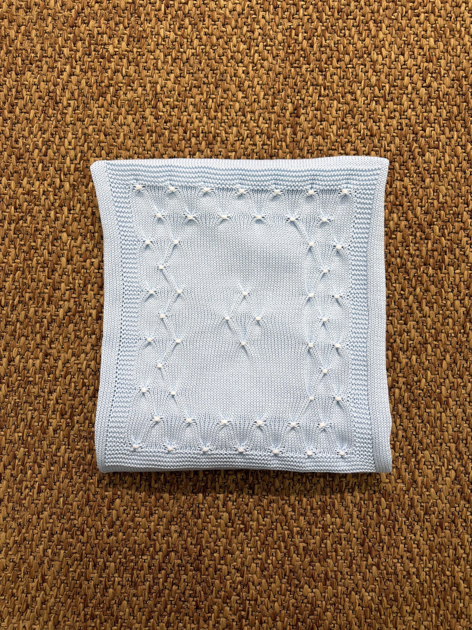 Scialle neonati punto smock Baby Lord