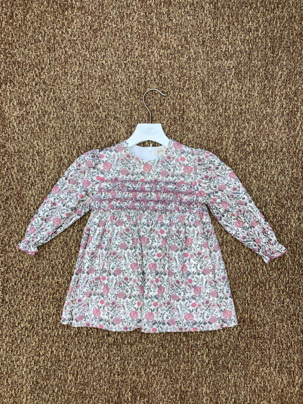 Abito bambina a fiori Yoedu