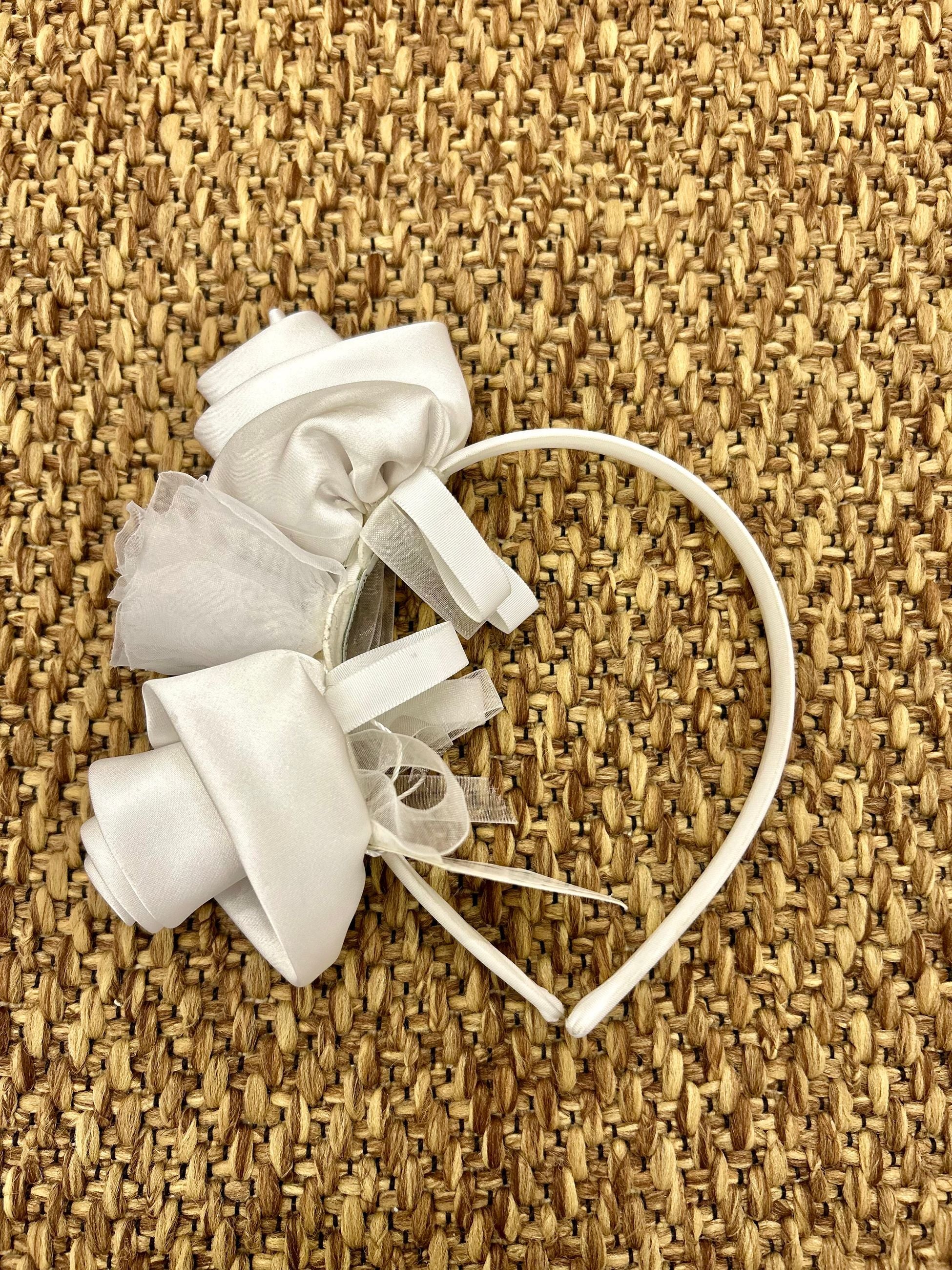 Cerchietto bimba con rose Trestelle