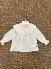 Camicia bimba con collo volant Jose Varon