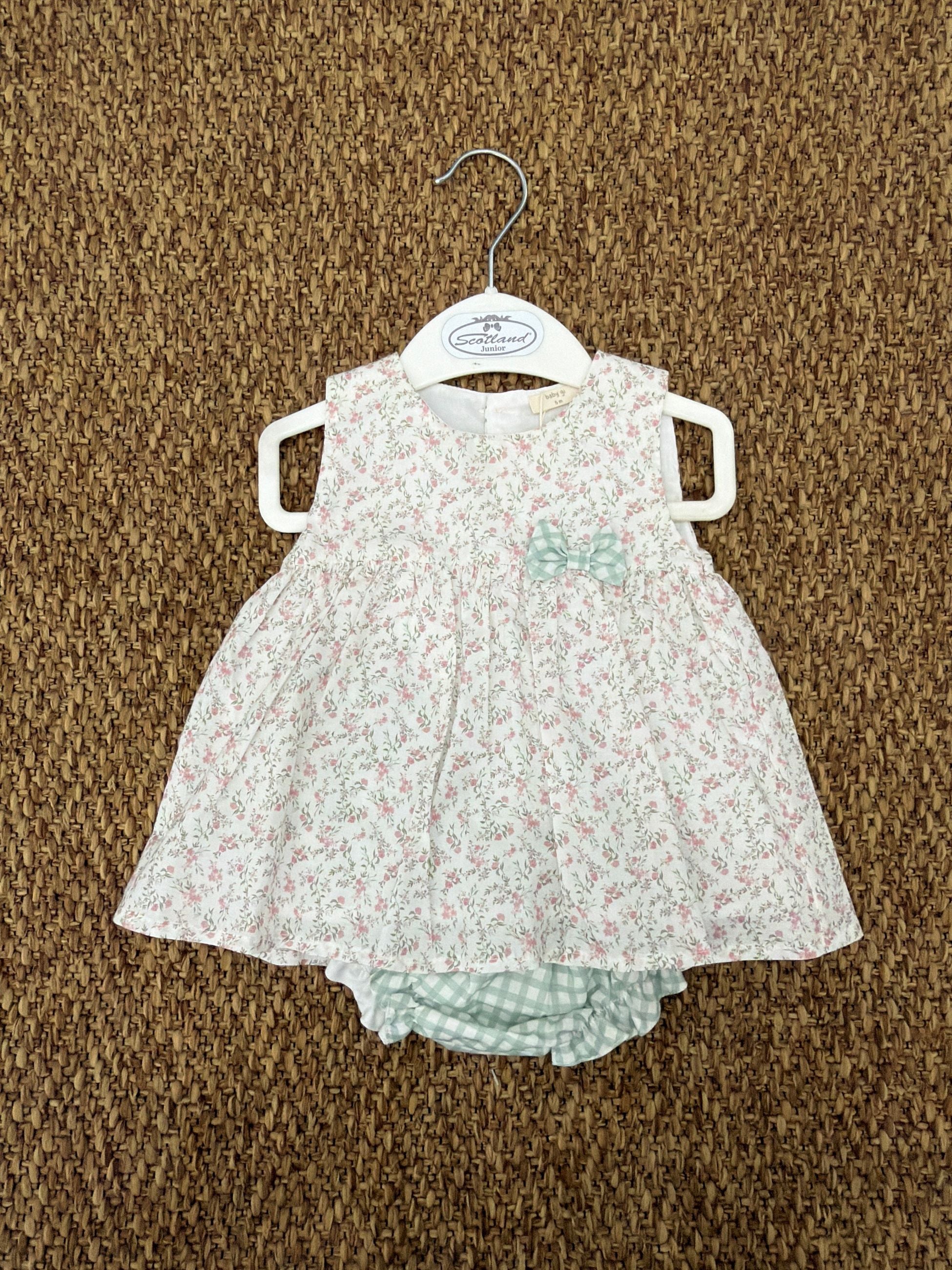 Completo bambina 2pz a fiorellini Baby Gi