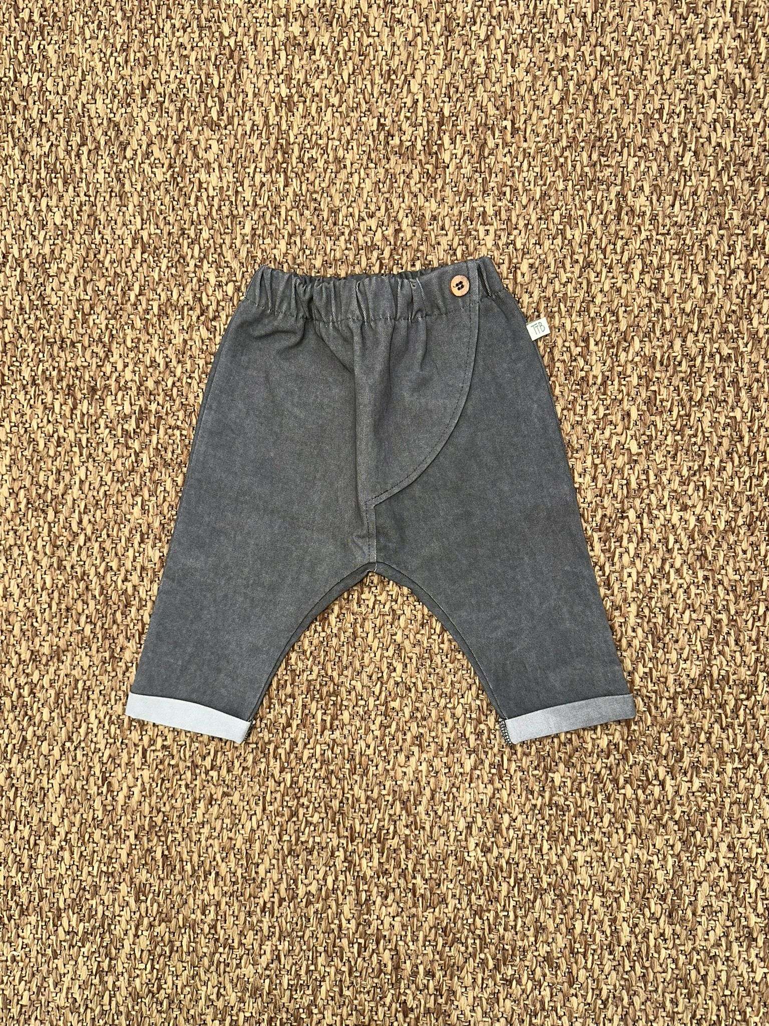 Pantalone bambino con risvoltino Bloom