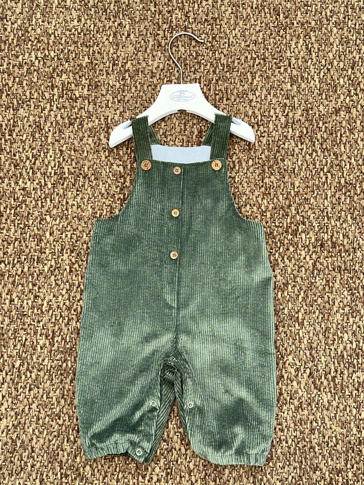Salopette bambino a costine Baby Vip