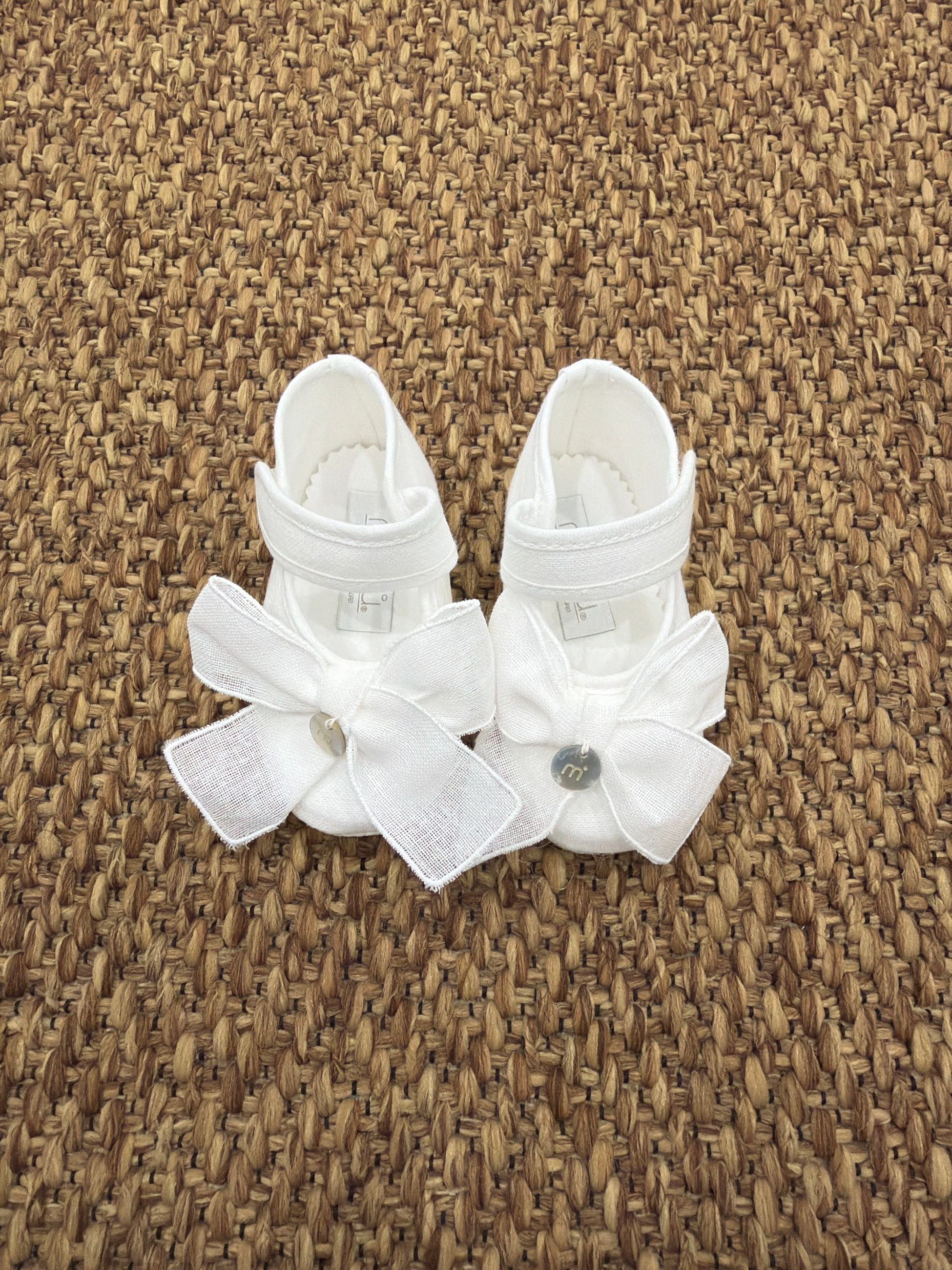 Scarpine bimba cerimonia con fiocco Marlù